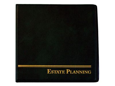 Estate Planning CD Holder - Green with Imprint